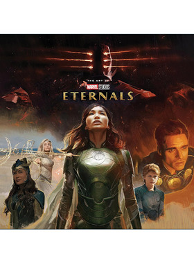 英文原版 Marvel Studios' Eternals 漫威影业 永恒族 电影艺术设定集 精装漫画 英文版 进口英语原版书籍