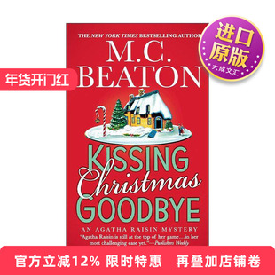 英文原版 Kissing Christmas Goodbye 圣诞吻别 阿加莎·瑞森探案集 英文版 进口英语原版书籍