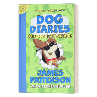 狗狗日记3 书籍 Diaries 进口英语原版 英文版 精装 Impawsible Mission Dog 英文原版