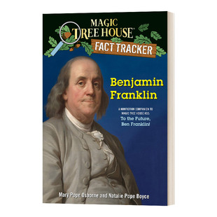 MTHFT 神奇树屋小百科系列41 英文原版 进口英语原版 Franklin 英文版 书籍儿童图书 Benjamin