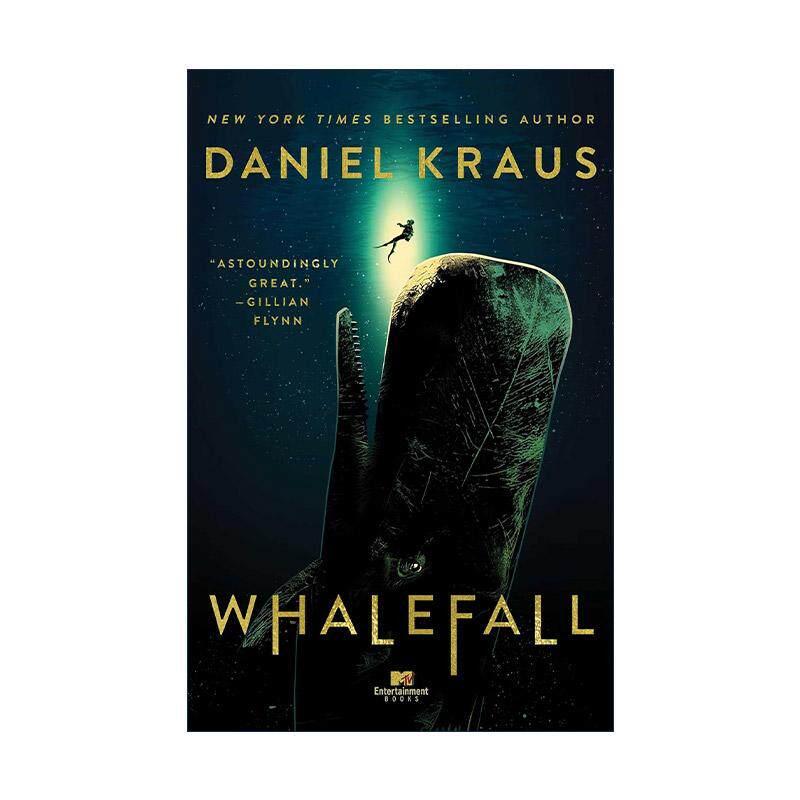 英文原版 Whalefall 鲸落 科幻小说 水形物语作者Daniel Kraus 英文版 进口英语原版书籍