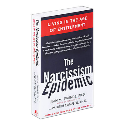 英文原版 The Narcissism Epidemic Living in the Age of Entitlement 自恋时代 现代人 你为何这么爱自己 英文版 进口英语书籍