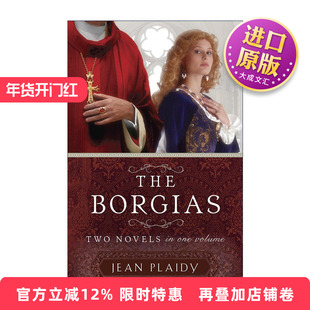 英文原版 The Borgias 波吉亚家族 历史小说 Jean Plaidy 英文版 进口英语原版书籍
