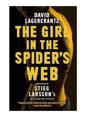 英文原版 The Girl in the Spider's Web 蜘蛛网中的女孩 侦探推理悬疑小说 千禧年系列 大卫?拉格朗兹 英文版 进口英语原版书籍