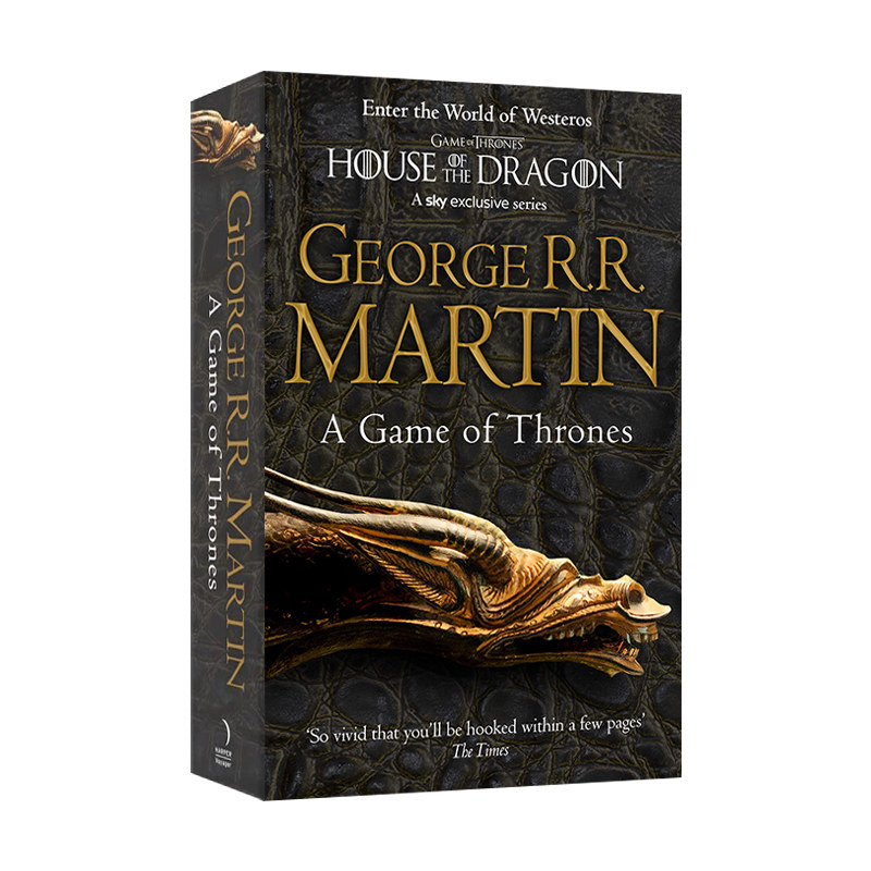 英文原版小说 A Game of Thrones 冰与火之歌1 权力的游戏 英文版 进口英语原版书籍