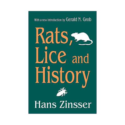 英文原版 Rats  Lice and History 老鼠 虱子和历史 一部全新的人类命运史 汉斯·辛瑟尔 英文版 进口英语原版书籍