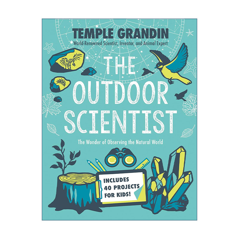 英文原版 The Outdoor Scientist 户外科学家 观察自然世界的奇迹 我们为什么不说话作者Temple Grandin 精装 进口英语原版书籍