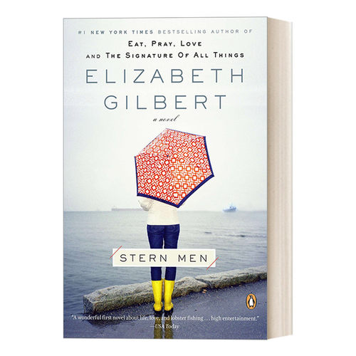 英文原版 Stern Men 严肃的男人 幽默小镇海边故事小说 一辈子做女孩作者Elizabeth Gilbert 英文版 进口英语原版书籍