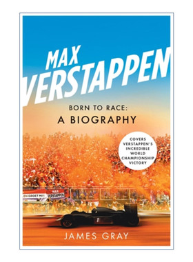 英文原版 Max Verstappen 马克斯·维斯塔潘传记 为赛车而生 两届F1总冠军 英文版 进口英语原版书籍