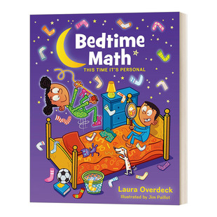 英文原版 Bedtime Math This Time It's Personal 睡前数学2 精装 英文版 进口英语原版书籍