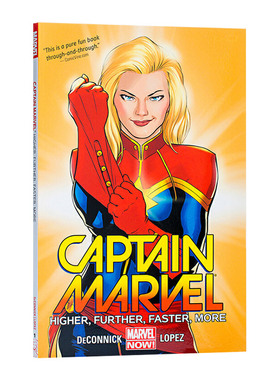 Captain Marvel Volume 1 英文原版 漫威漫画 惊奇队长1