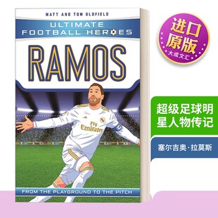 英文原版 Ramos 超级足球明星人物传记 拉莫斯 Ultimate Football Heroes 英文版 进口英语原版书籍