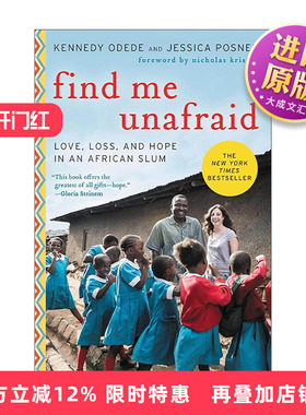 英文原版 Find Me Unafraid 街角的奇迹 英文版 进口英语原版书籍