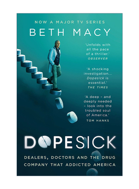 英文原版 Dopesick 成瘾剂量 让美国上瘾的毒贩 医生和制药公司 贝丝·马西 同名美剧原著 英文版 进口英语原版书籍
