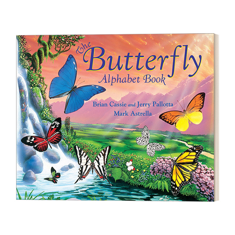 英文原版绘本 The Butterfly Alphabet Book 蝴蝶字母表 儿童自然科普绘本图画书 4-8岁 英文版 进口英语原版书籍