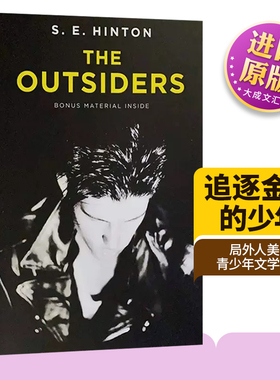 The Outsiders 英文原版小说 追逐金色的少年 局外人 美版 常青藤国际大奖小说 SEHinton 苏珊埃洛伊斯欣顿 杂志报纸进口英语书籍