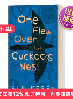 英文原版 One Flew Over the Cuckoo's Nest 飞越疯人院 Ken Kesey肯·克西 英文版 进口英语原版书籍