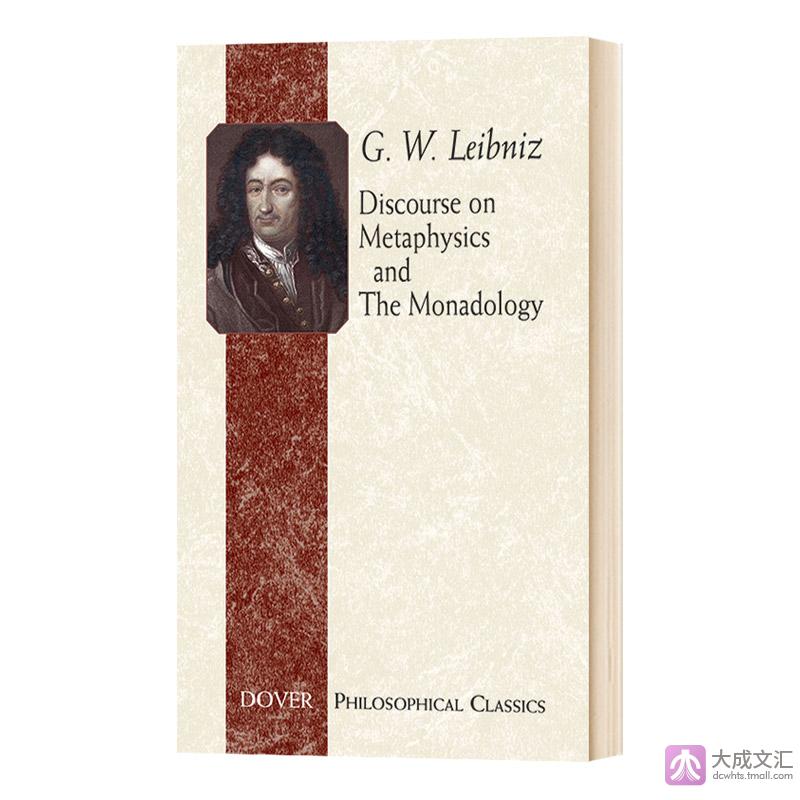 正版 形而上学和单子论 英文原版 Discourse on Metaphysics Leibniz 进口原版书籍