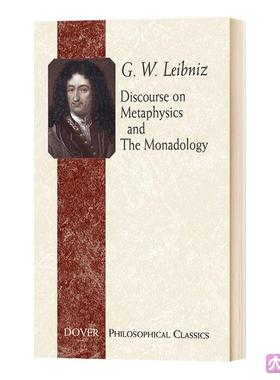 正版 形而上学和单子论 英文原版 Discourse on Metaphysics Leibniz 进口原版书籍