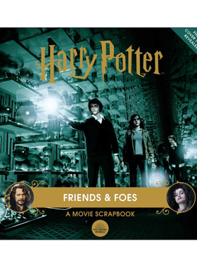 英文原版 Harry Potter Friends & Foes A Movie Scrapbook 哈利波特电影剪贴簿 朋友与敌人 精装 英文版 进口英语原版书籍