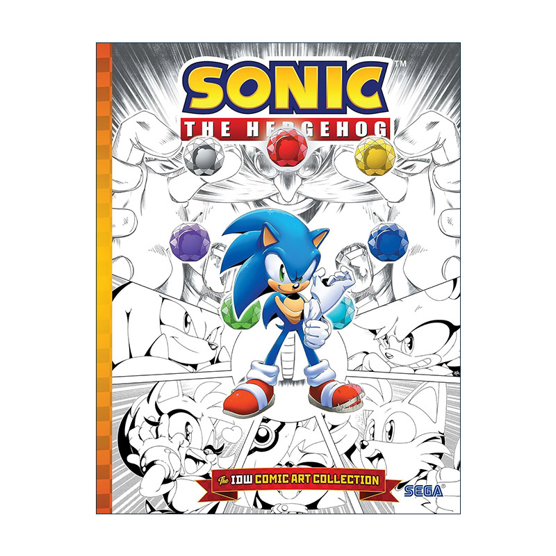 英文原版 Sonic the Hedgehog 刺猬索尼克 IDW漫画艺术集 精装收藏版 英文版 进口英语原版书籍