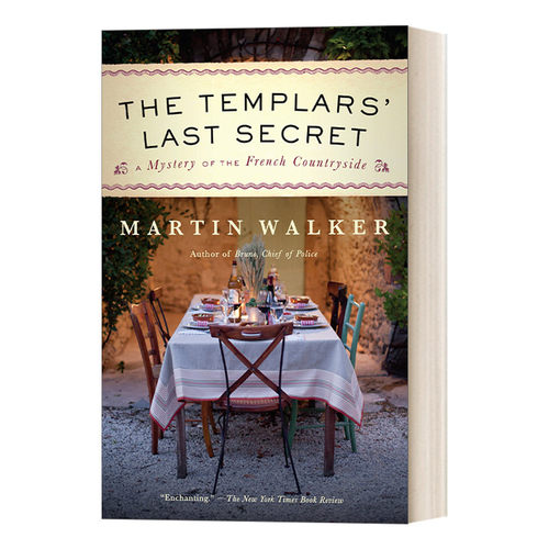 英文原版 The Templars' Last Secret Bruno Chief of Police Book 10 布鲁诺警长系列10圣殿骑士最后的秘密 哈佛图书馆推荐书单
