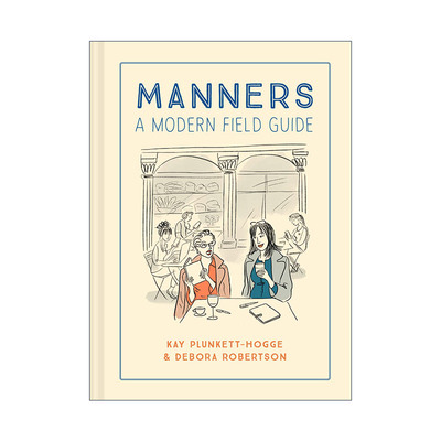英文原版 Manners a Modern Field Guide 现代礼仪指南 精装手绘插画英美习俗文化礼节参考书 英文版 进口英语原版书籍