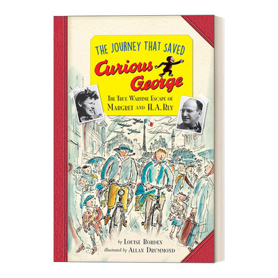 英文原版 The Journey That Saved Curious George 拯救好奇猴乔治的旅程 青少版 英文版 进口英语原版书籍