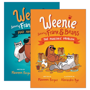 Frank and 进口英语原版 Weenie 书籍 英文版 Featuring 小不点弗兰克与豆子系列2册 英文原版 Beans