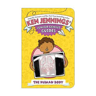 人体 Ken The Body 英文版 书籍 英文原版 Guides系列 活动式 Human Junior Jennings 知识问答 进口英语原版 Genius