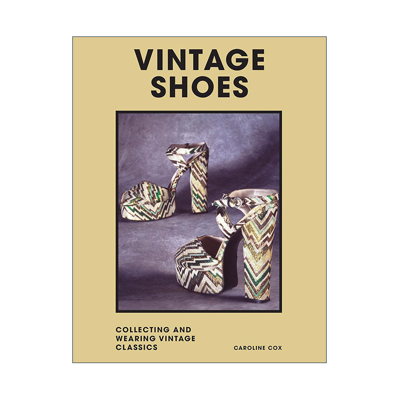 英文原版 Vintage Shoes 复古鞋履 收藏和穿着设计师经典 时尚摄影作品集 精装 英文版 进口英语原版书籍