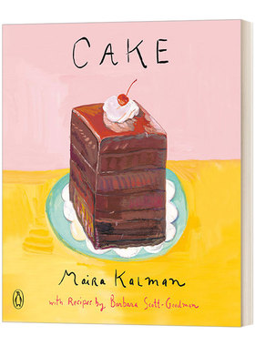 英文原版 Cake A Cookbook 蛋糕烘焙食谱 烹饪书 插画 Maira Kalman 英文版 进口英语原版书籍