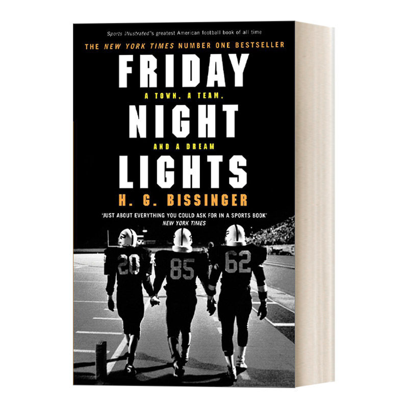 英文原版 friday night lights 星期五夜之光 比辛格 英文版 进口英语