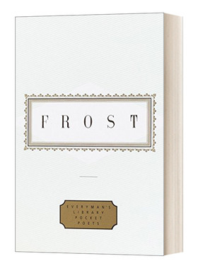 英文原版小说 Frost Poems Edited by John Hollander 罗伯特·弗罗斯特 诗歌 人人图书馆口袋诗人系列 精装 英文版 进口英语书籍