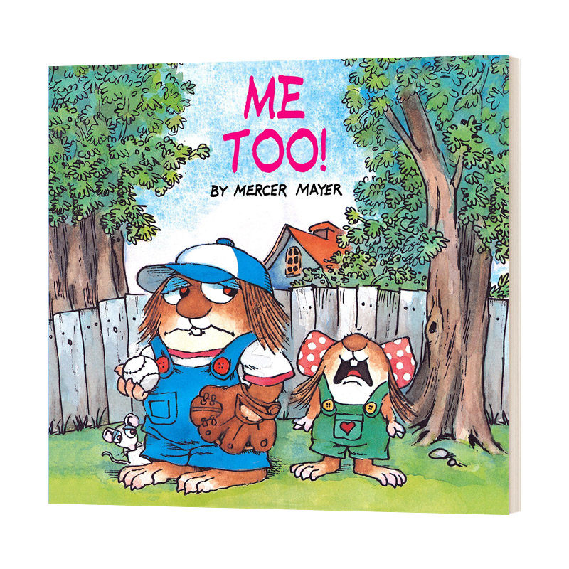 英文原版绘本 me too! little critter 小怪物系列 我也是!