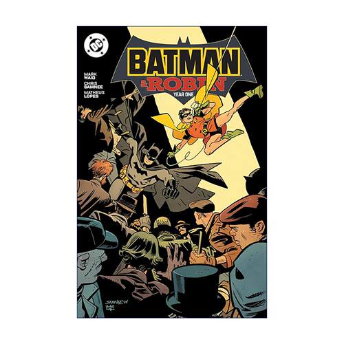 英文原版 Batman and Robin Year One 蝙蝠侠与罗宾 元年 1-12卷合集 DC漫画 Mark Waid 英文版 进口英语原版书籍