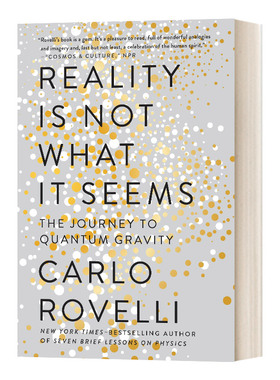 英文原版 Reality Is Not What It Seems 现实不似你所见 量子引力之旅 英文版 进口英语原版书籍
