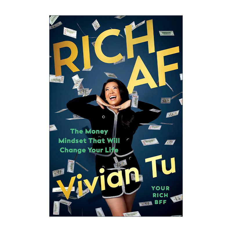 英文原版 Rich AF 超富 新时代致富新思维 网红Vivian Tu 英文版 进口英语原版书籍