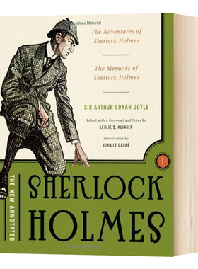 精装 大侦探福尔摩斯探案全集诺顿注释本第1卷 英文原版 The New Annotated Sherlock Holmes, Volume 1 进口英语书籍 英语小说