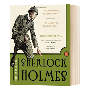 The Sherlock 大侦探福尔摩斯探案全集诺顿注释本第1卷 英语小说 Holmes 进口英语书籍 英文原版 Volume Annotated 精装 New