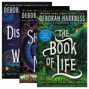 Deborah 小说 Harkness 英文版 书籍 英文原版 进口英语原版 发现女巫魔法觉醒三部曲3册
