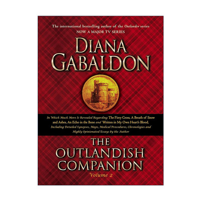 英文原版 The Outlandish Companion Volume 2 异乡人系列读者指南 卷二 戴安娜·加瓦尔东 古战场传奇原著 进口英语原版书籍