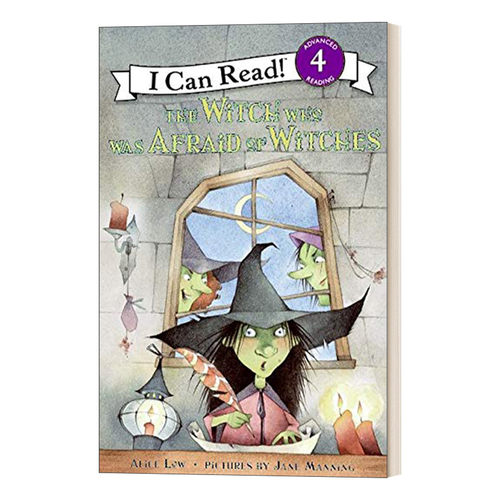 英文原版 The Witch Who Was Afraid of Witches I Can Read Level 4 害怕女巫的女巫 I Can Read分级读物 英文版 进口英语原版书