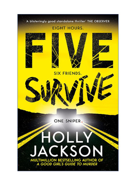 英文原版 Five Survive 五人幸存 Holly Jackson畅销悬疑新作 好女孩的谋杀指南作者新书 英文版 进口英语原版书籍
