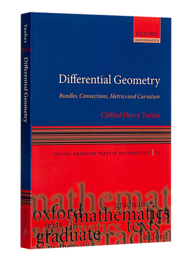 英文原版 Differential Geometry  微分几何：束，连接，指标和曲率 英文版