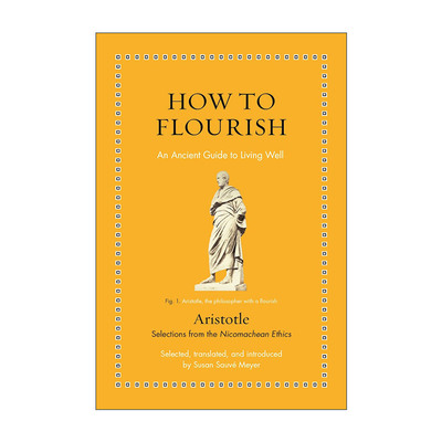 英文原版 How to Flourish 如何走向繁荣 幸福生活的古老指南 亚里士多德 精装 英文版 进口英语原版书籍
