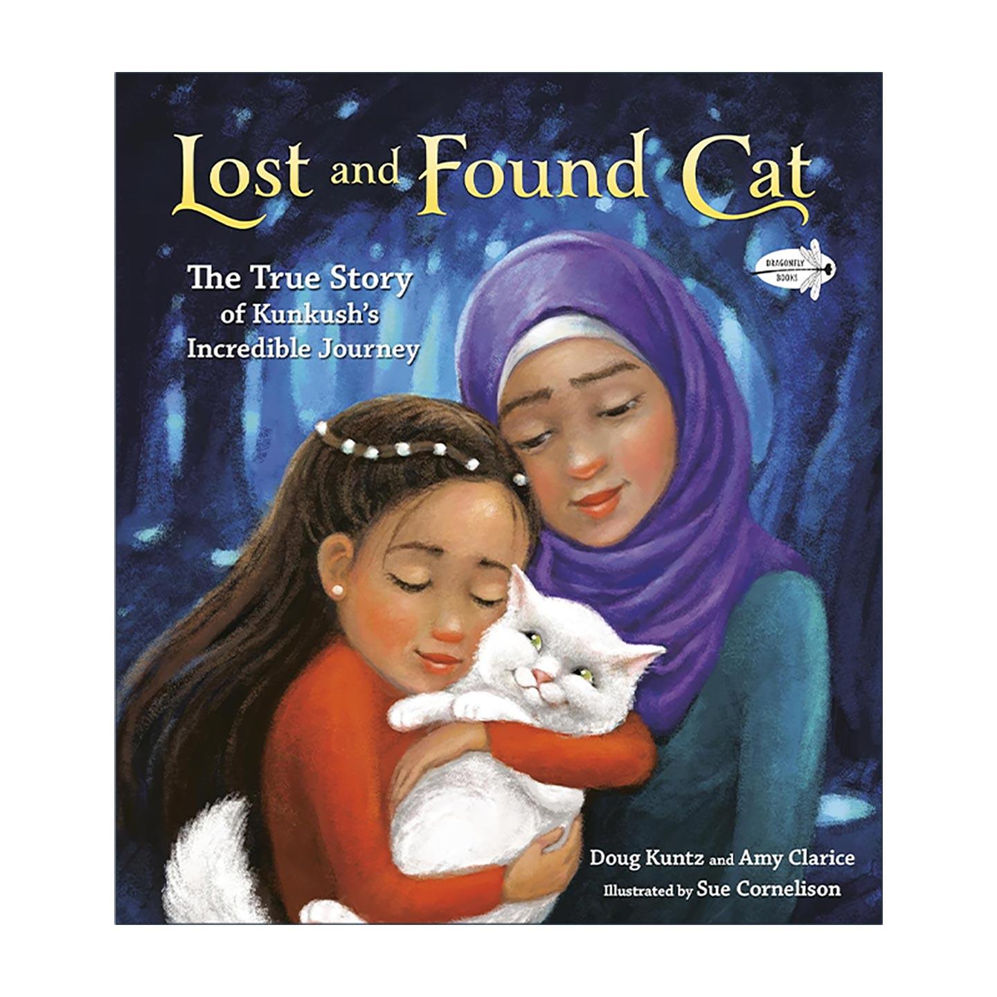 英文原版 Lost and Found Cat 失而复得的猫 伊拉克难民故事 儿童绘本 Doug Kuntz 英文版 进口英语原版书籍