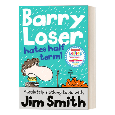 英文原版 Barry Loser Hates Half Term 倒霉蛋巴里讨厌半场 倒霉蛋巴里幽默漫画小说 英文版 进口英语原版书籍