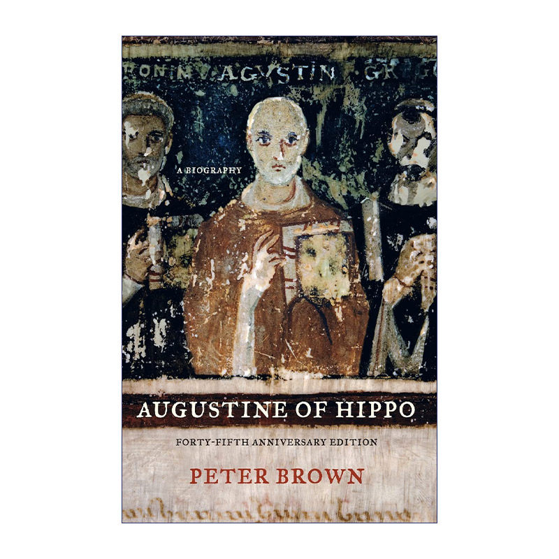 英文原版 Augustine of Hippo 希波的奥古斯丁 传记 Peter Brown 英文版 进口英语原版书籍