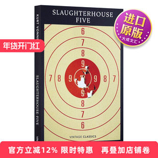 英文原版 Slaughterhouse 5 五号屠场 库尔特?冯内古特 Vintage经典战争文学系列 英文版 进口英语原版书籍